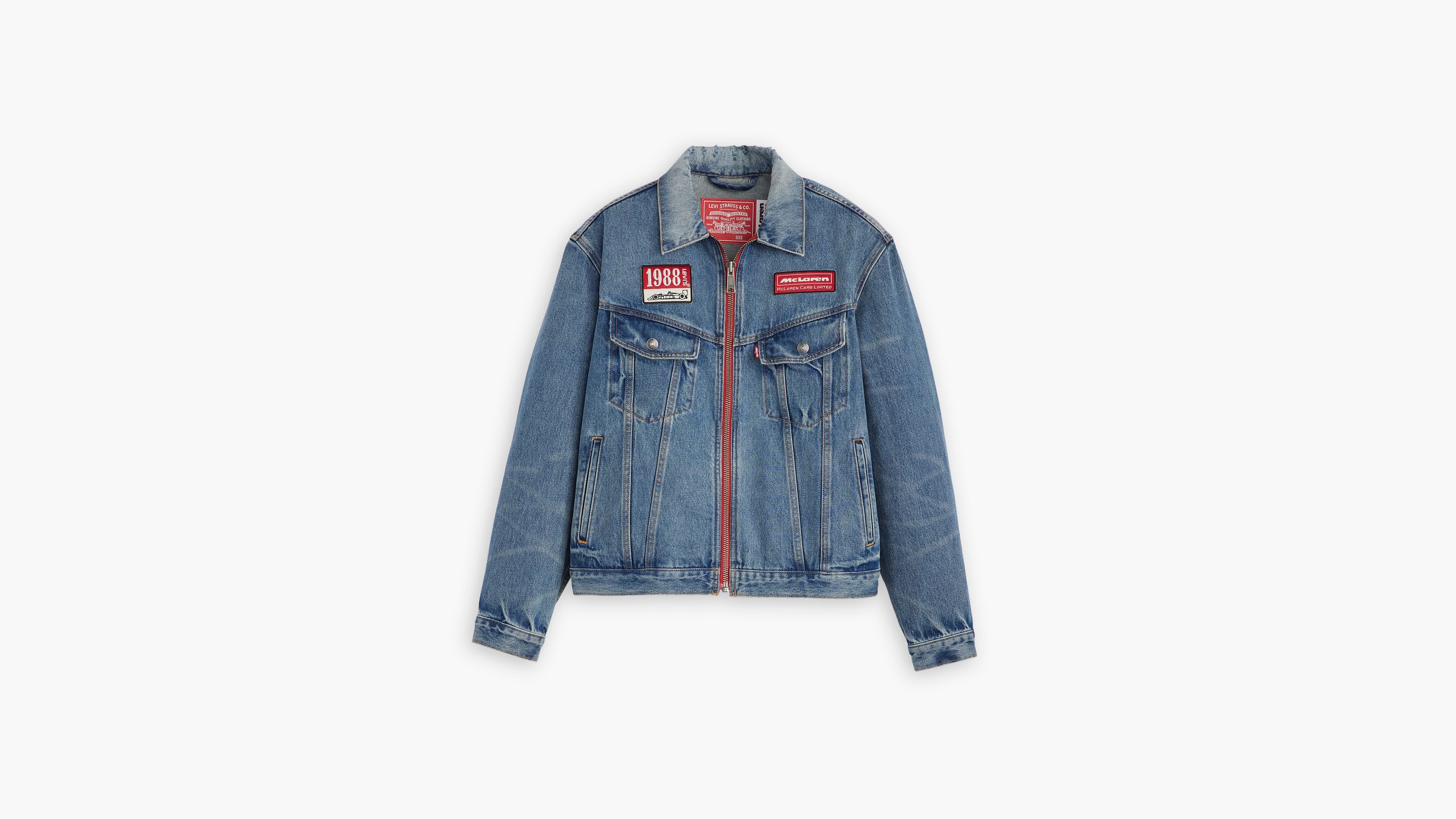 Kurtka Trucker Heritage Levi's® X Mclaren Racing Niebieski Levi's® PL
