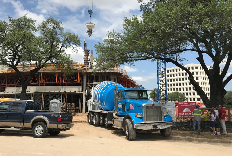 Parking Structure Liquid Stone Concrete