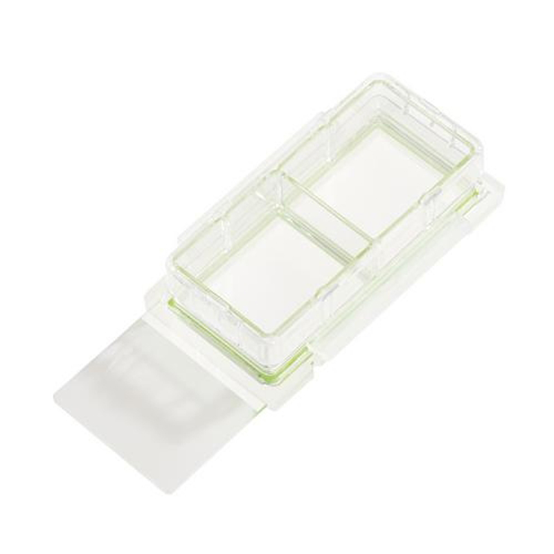229162, 2 Chamber Cell Culture Slide, Glass, Sterile, 12 Per Case LSD
