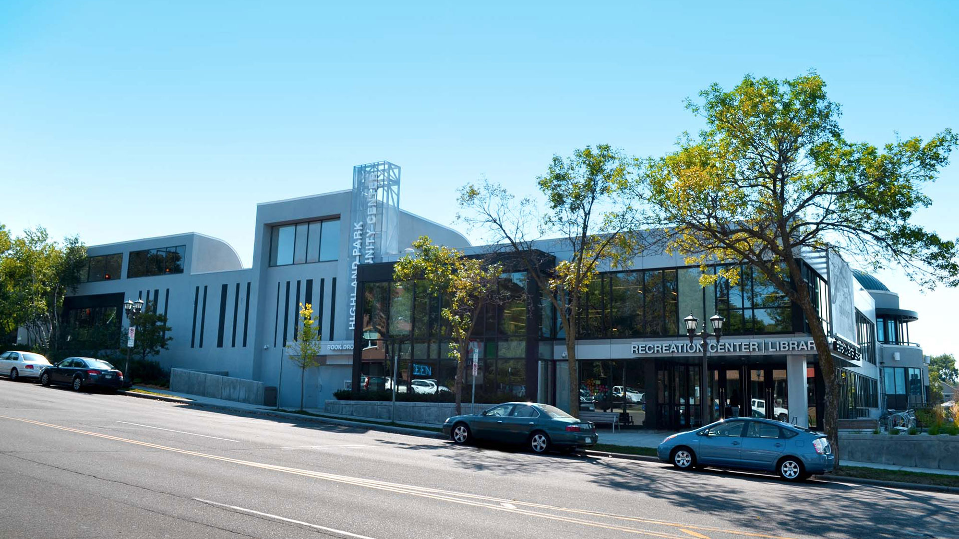Highland Park Community Recreation Center Library LSE Architects