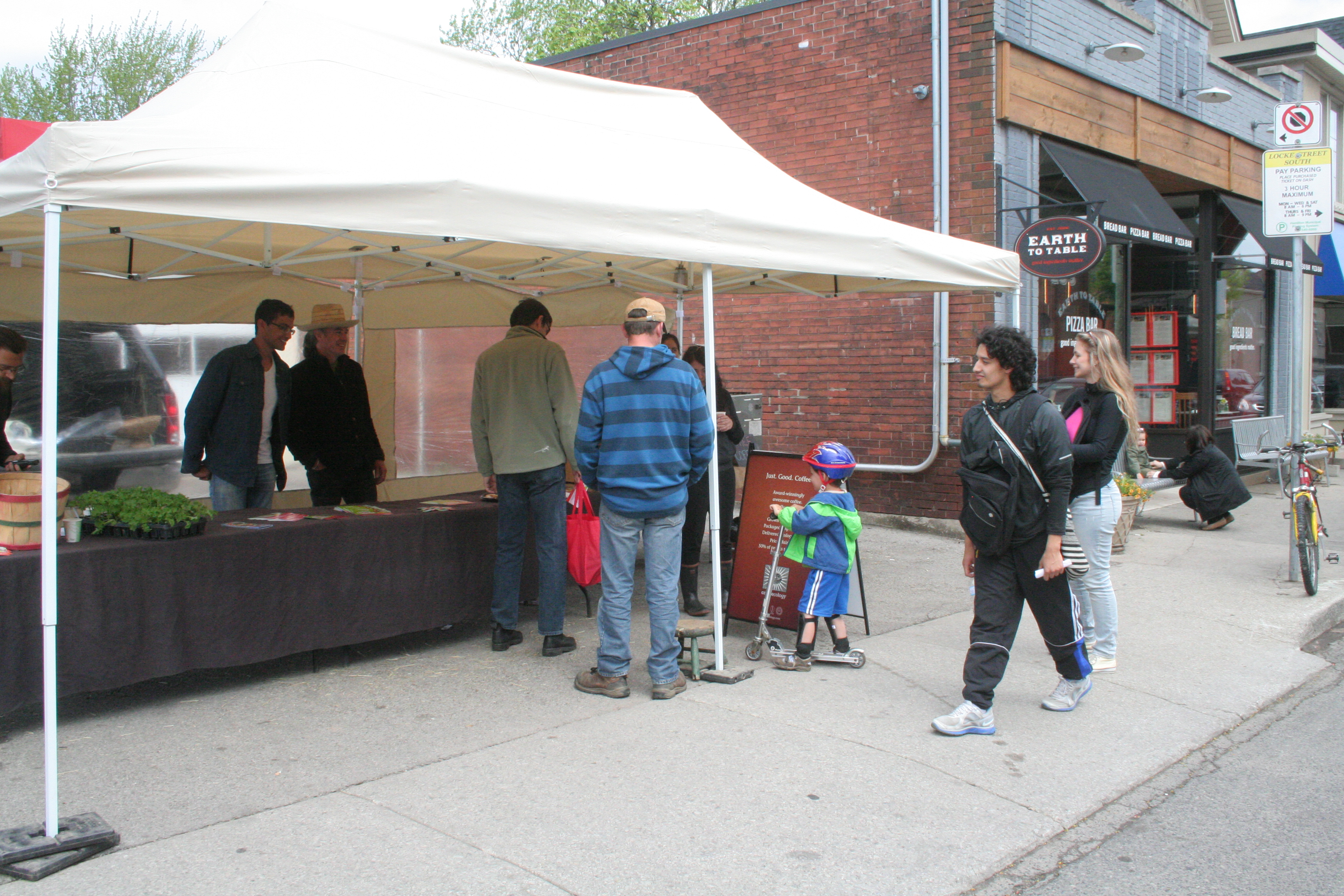 The Local Basket Launch Locke Street Farmers' Market