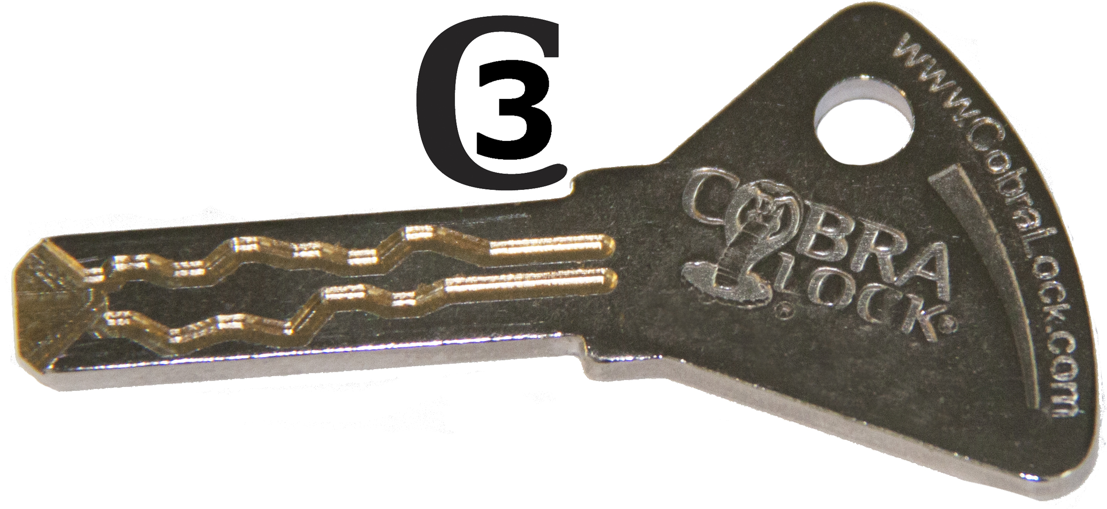 Cut Keys for the Cobra C3 Locks