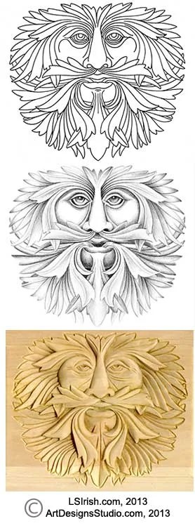 Basic Techniques to Relief Wood Carving, Free Wood Carving Projects by