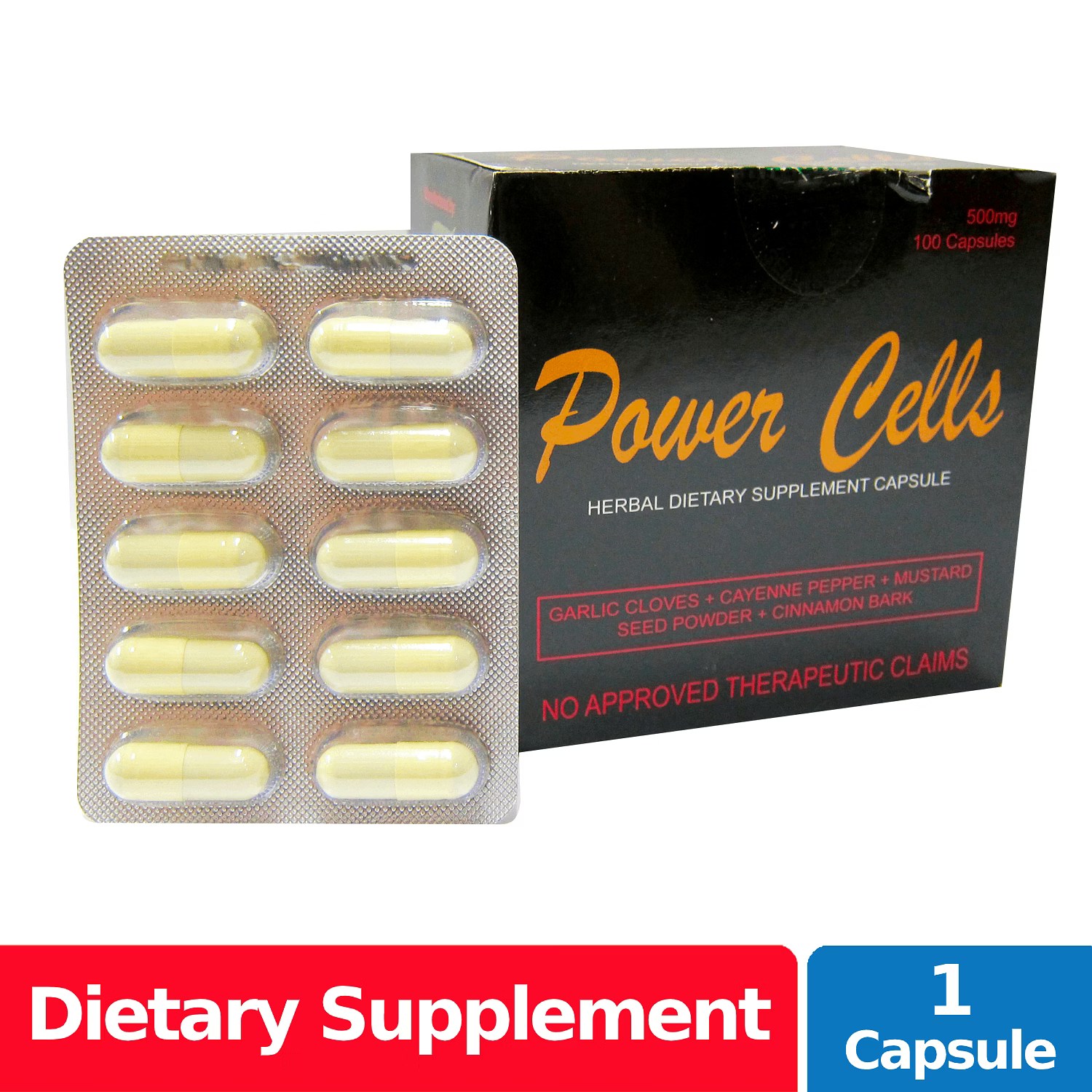 Power Cells 500mg Capsule Tagum Mall