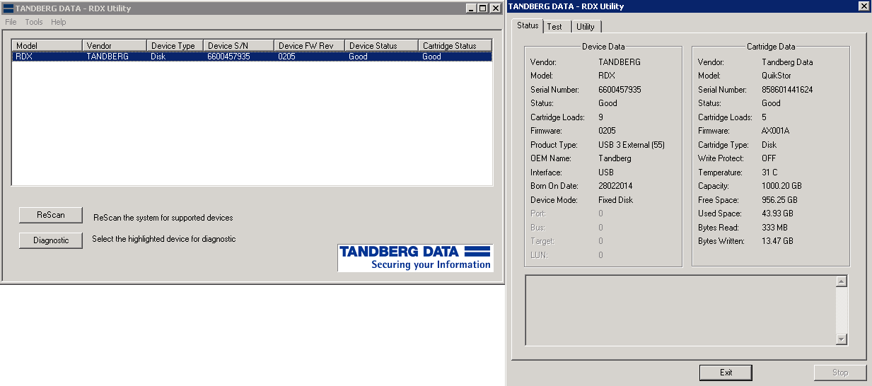lsmooth » Blog Archive » Using RDX with Windows SBS Backup Assistant
