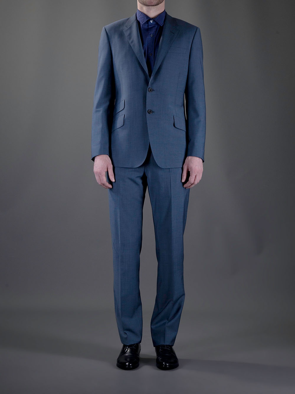 Navy blue suits... they're not just for bankers L Squared Style
