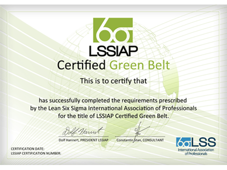 Lean Six Sigma International Association Of Professionals
