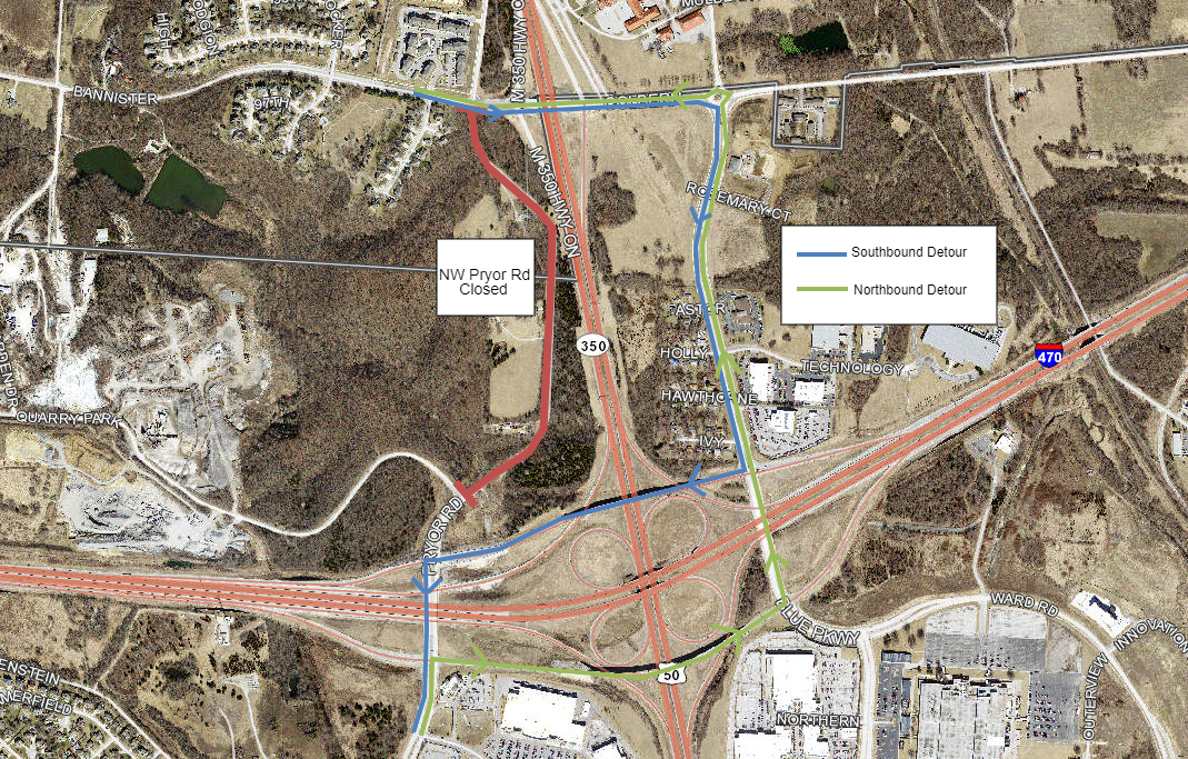 Section of NW Pryor Road Set to Close Oct. 14 Lee's Summit Tribune