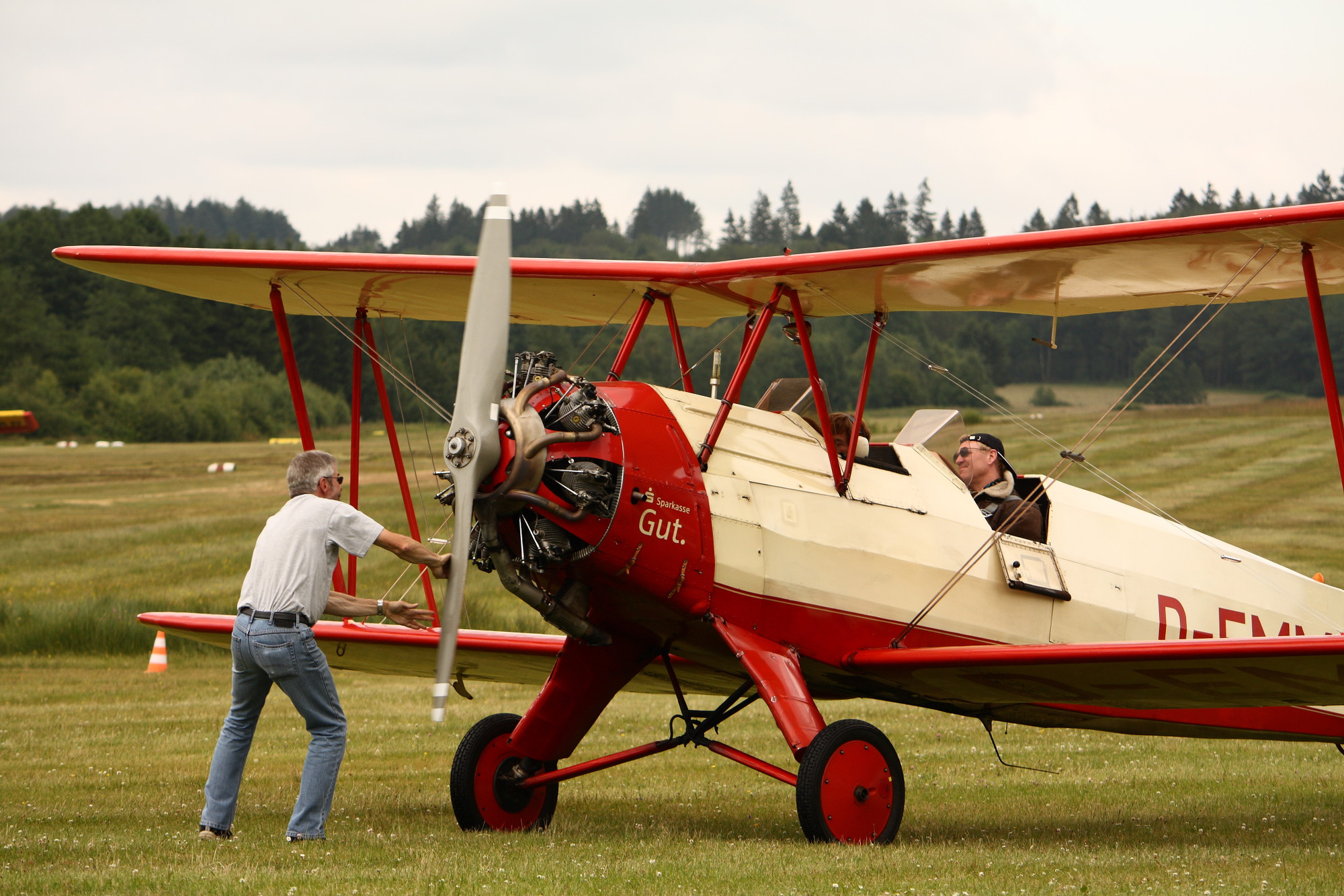 Showtime! FockeWulf Fw 44 „Stieglitz“ Luftsportverein Hünsborn e.V.