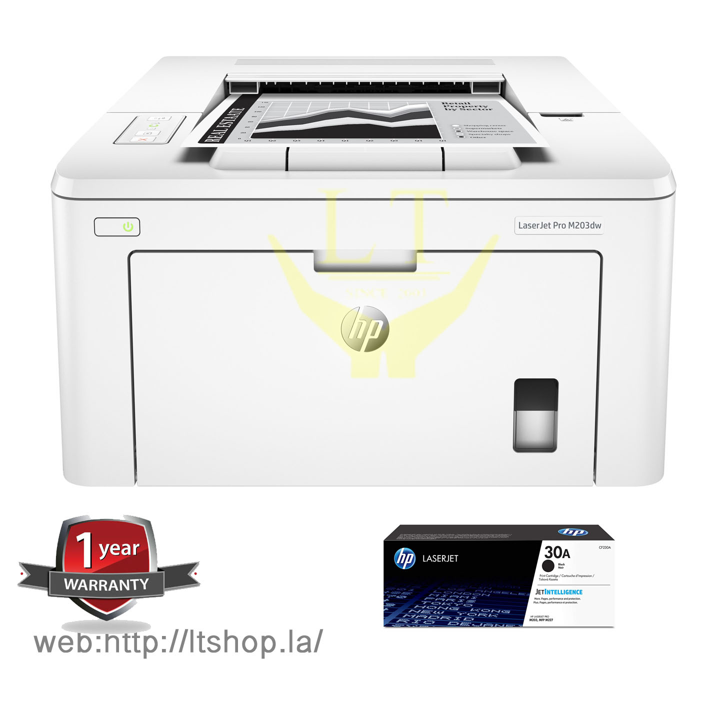 HP LaserJet Pro M203DW