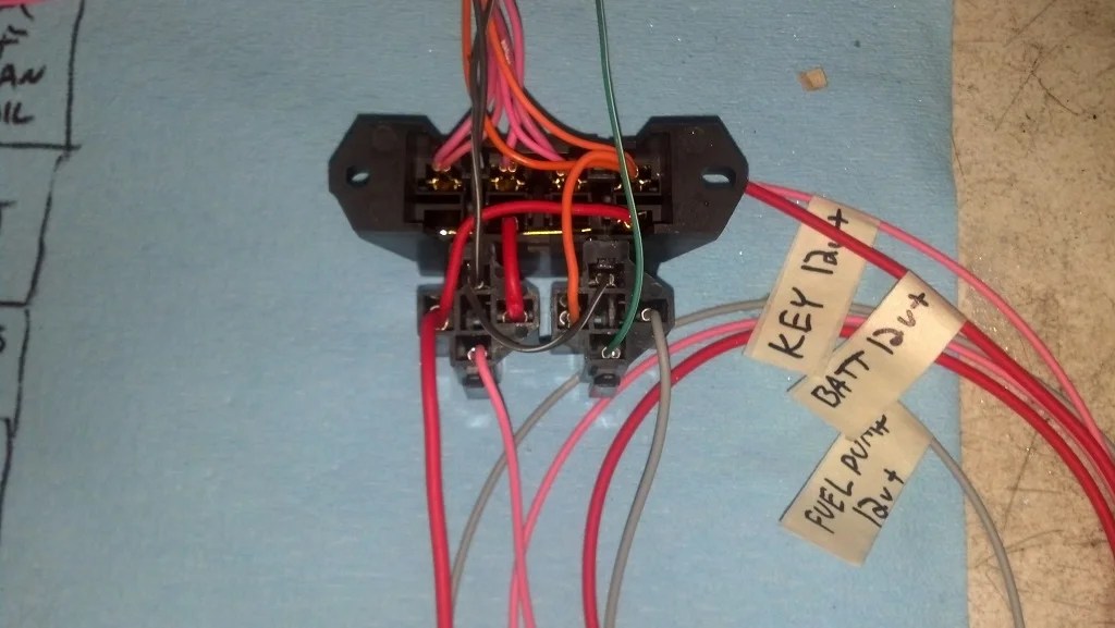 Fuse Block and OBD2 Port Wiring