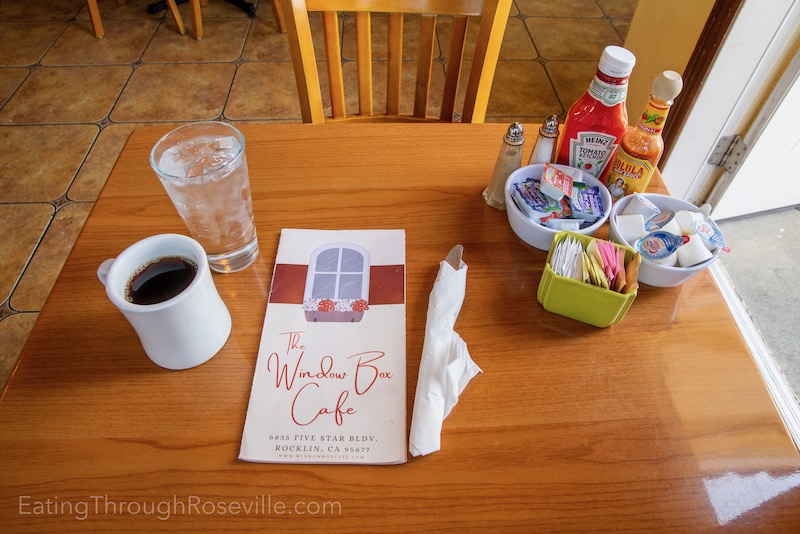 AM25 Window Box Cafe Eating Through Roseville