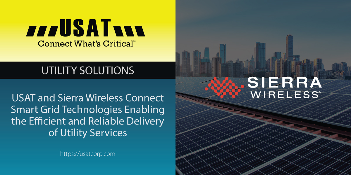 MCA and Sierra Wireless Connect Smart Grid Technologies