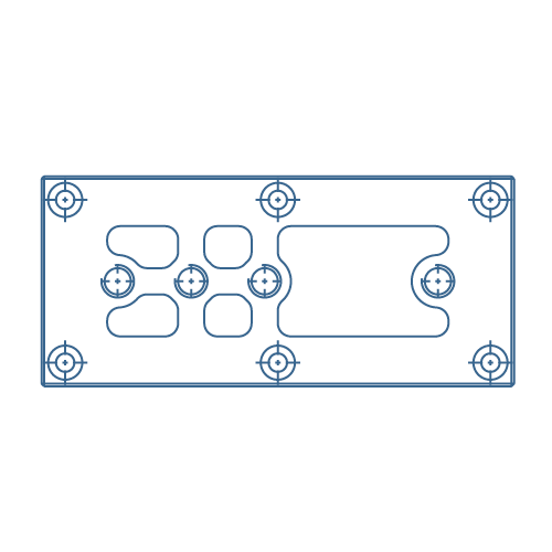Fluidic chip holder Little Things Factory GmbH