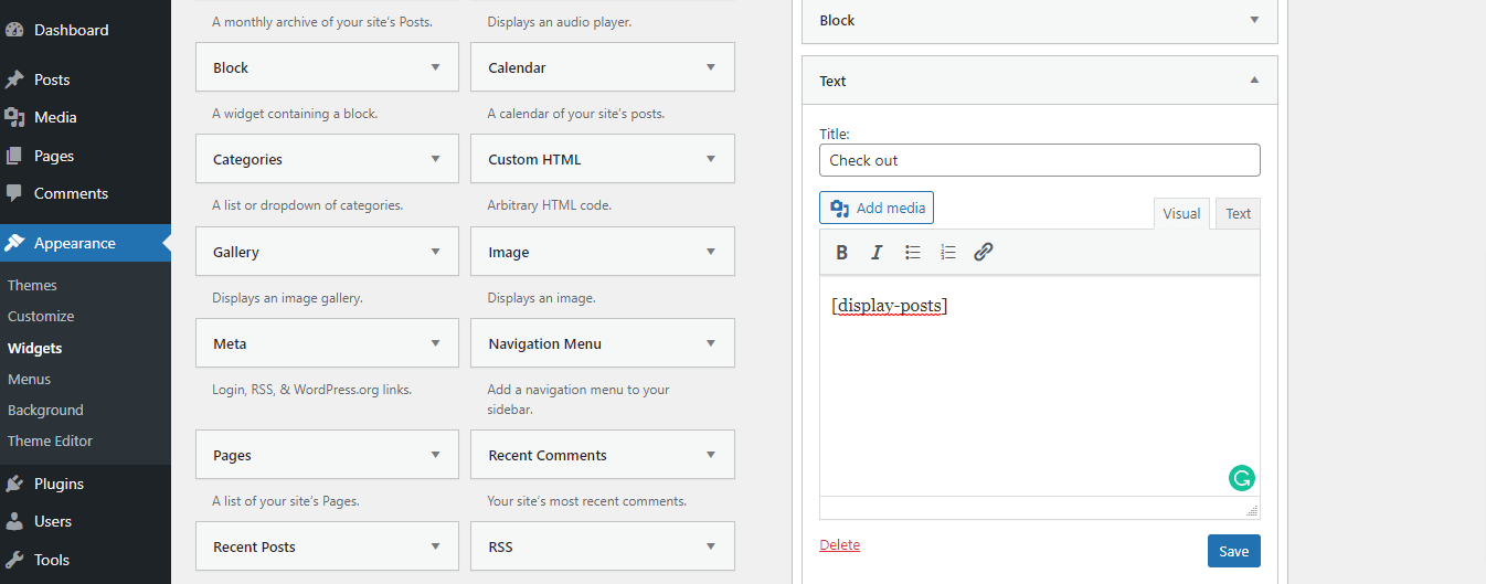 How to Use Shortcodes In Sidebar Widgets 2024 LTHEME