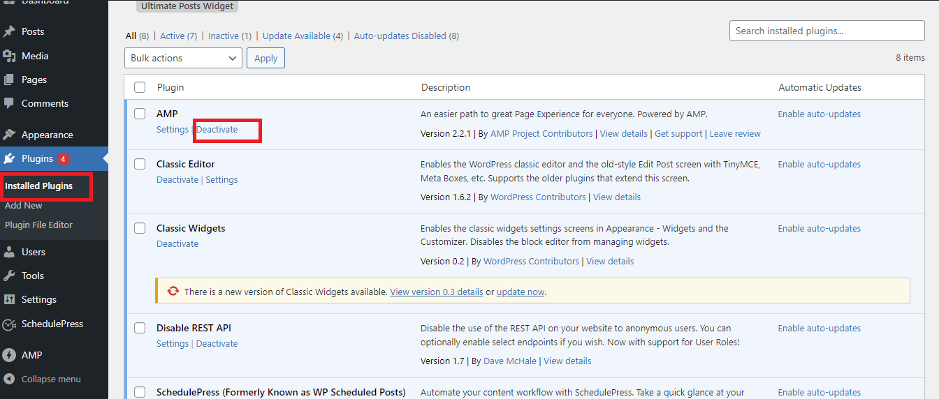 How to Disable Google AMP in WordPress properly 2024 LTHEME