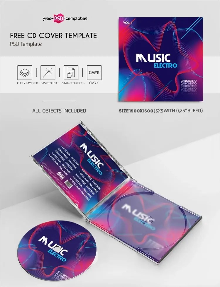 30+ Best Free Mixtape Cover PSD Templates Released 2024 LTHEME