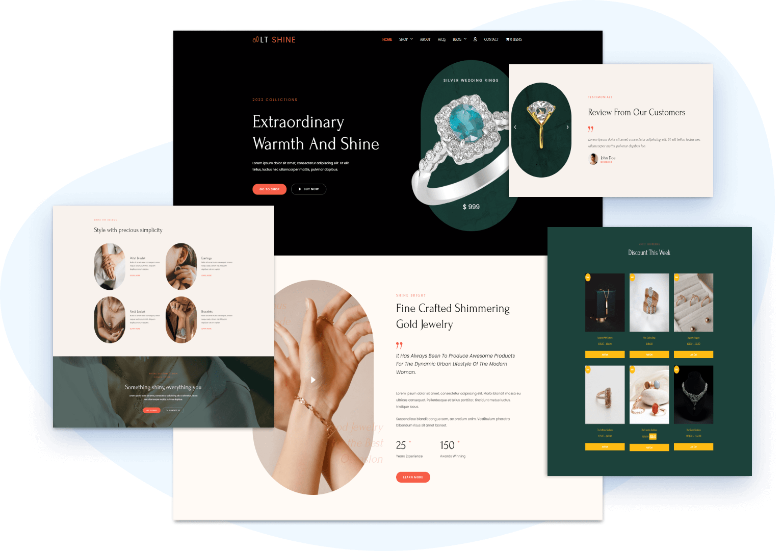 Free WordPress Theme LT Shine