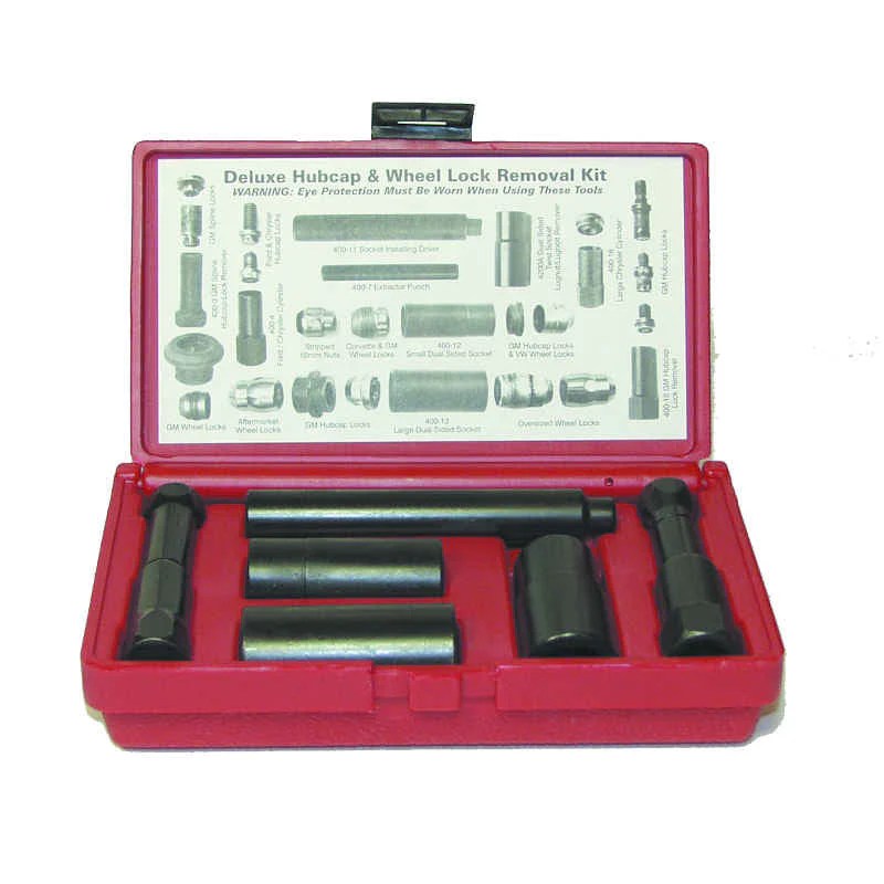 Deluxe Hubcap and Wheel Lock Removal Kit LT4000 Lock Technology, Inc.