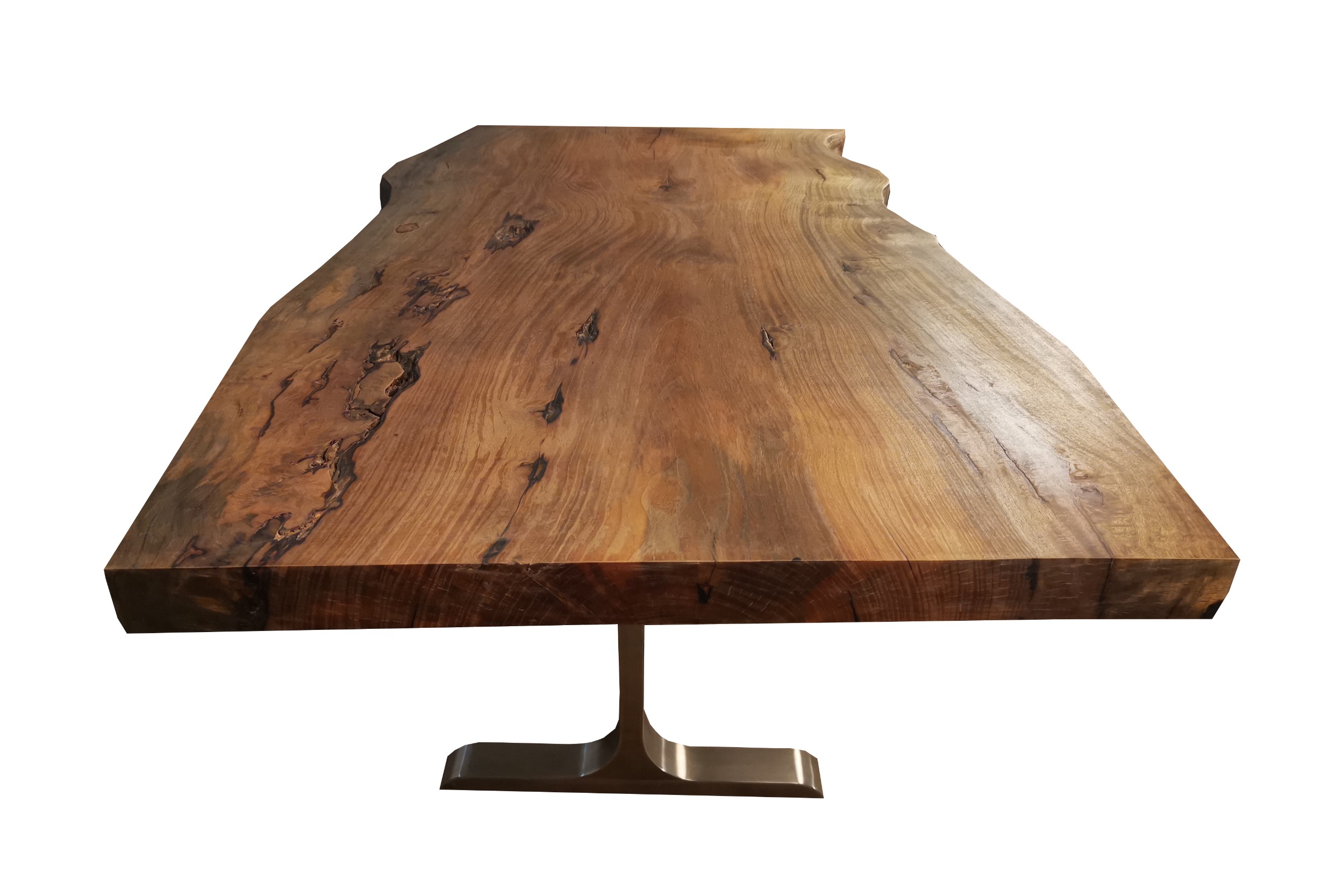 Buy Wild Mango Wood Live Edge Dining Table 78.5 x 41 − 45 − 46 Inches