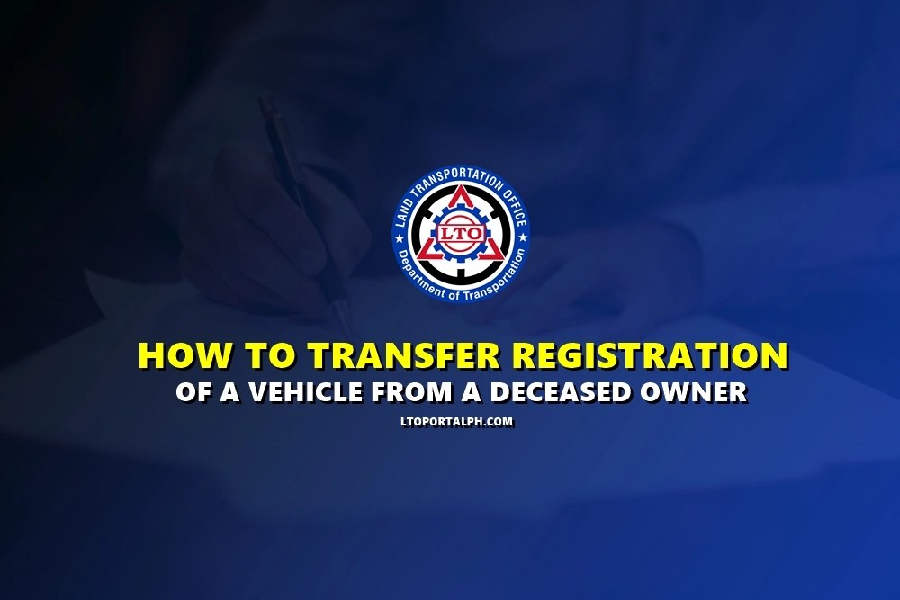 How to Transfer Car Ownership from a Deceased Owner