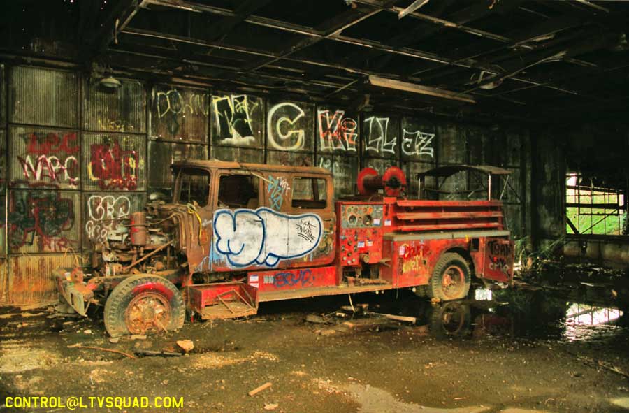 Flushing Airport, Fire Salvage, and the only NYC Fire Rig to ever be abandoned. LTV Squad