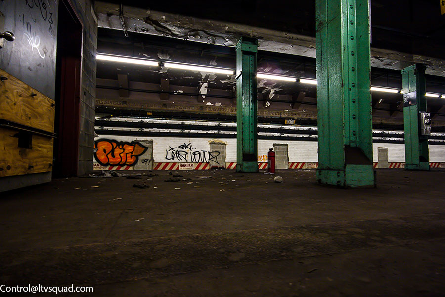 The abandoned Canal Street J/M/Z platform LTV Squad