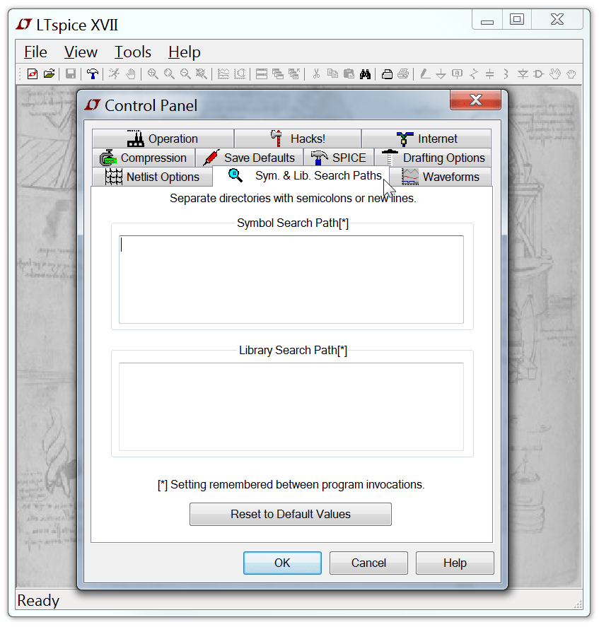 Symbol and Library Search Paths