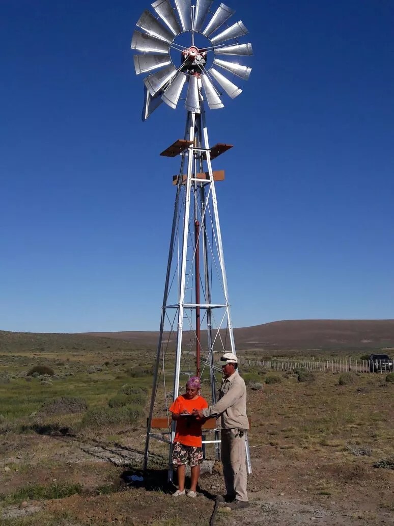 AVANZA LA INSTALACIÓN DE MOLINOS PARA PRODUCTORES CHUBUTENSES