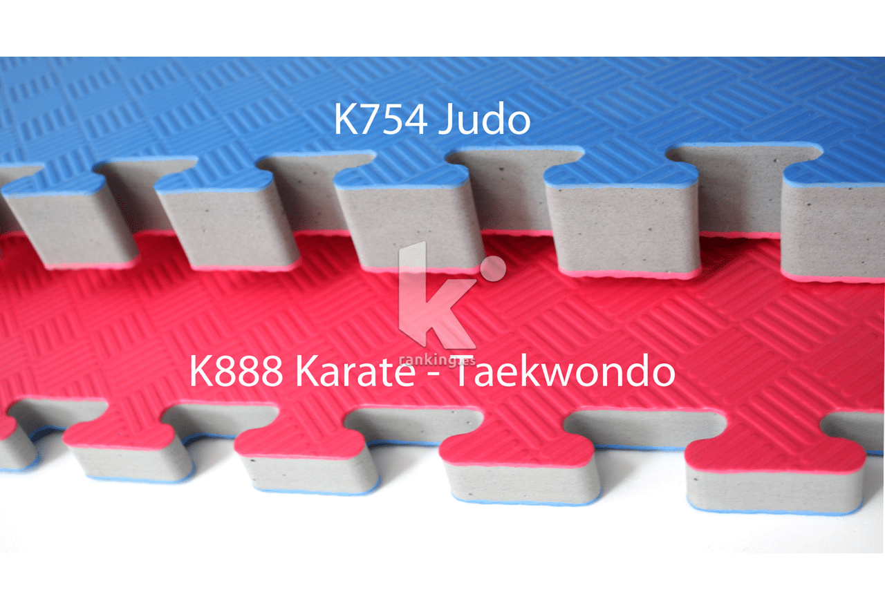TATAMI DE KARATETAEKWONDO 100 X 100 X 2 CM TRIANGULAR/CUADRADA Lua