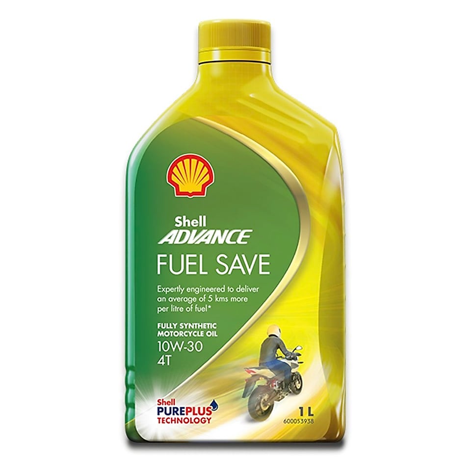 Shell Advance 4T 10W30 Fully Synthetic Fuel save Lub BD