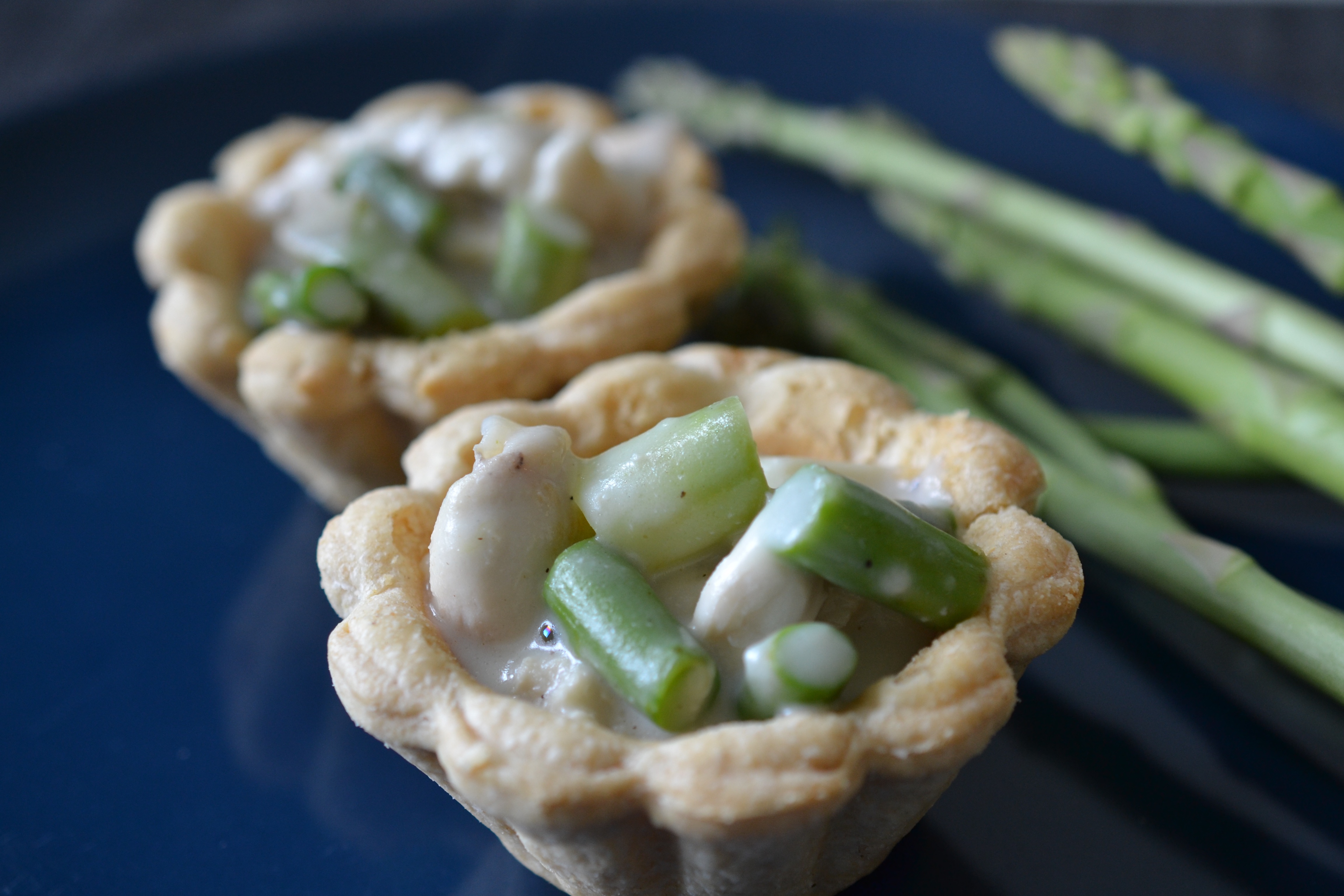 Danishstyle Chicken Asparagus Tartlets Lubna's Culinary Adventures