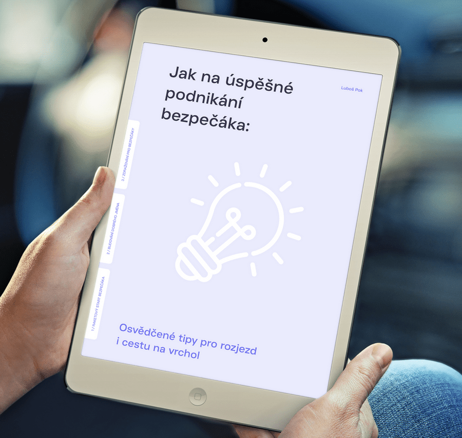 Ebook Jak na úspěšné podnikání bezpečáka Luboš Pok