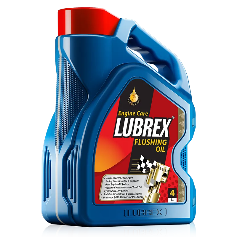 FLUSHING OIL >> LUBREX Leading Lubricants and Grease Manufacturer in UAE