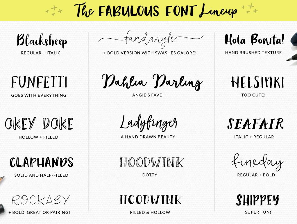 Angie Makes (was Fonted House)