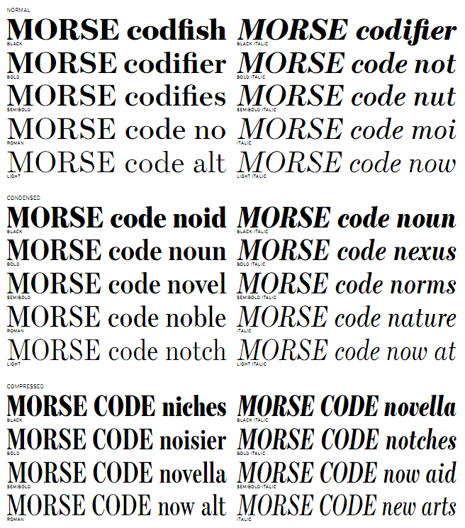 wall street journal font