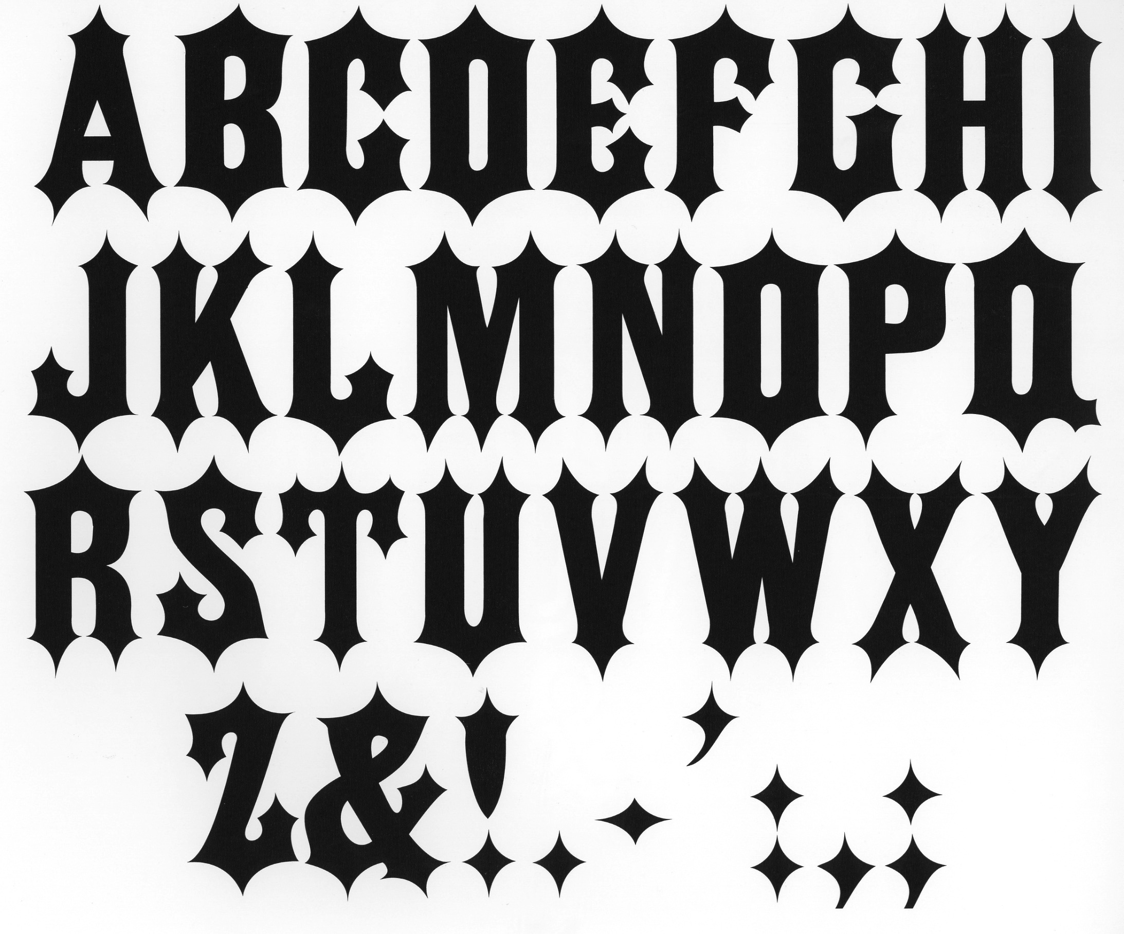 Hamilton Holly Wood Type Co. (or Hamilton Manufacturing Company)