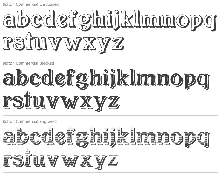 Rune simulation fonts