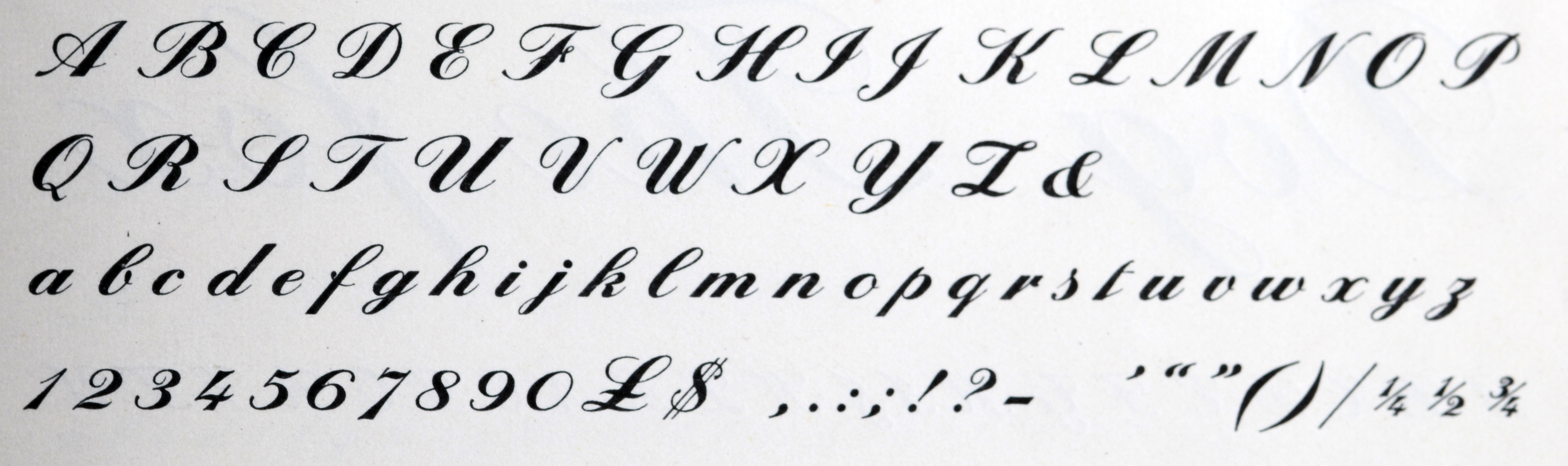 Calligraphy Fonts Copperplate / Free Copperplate Calligraphy Font