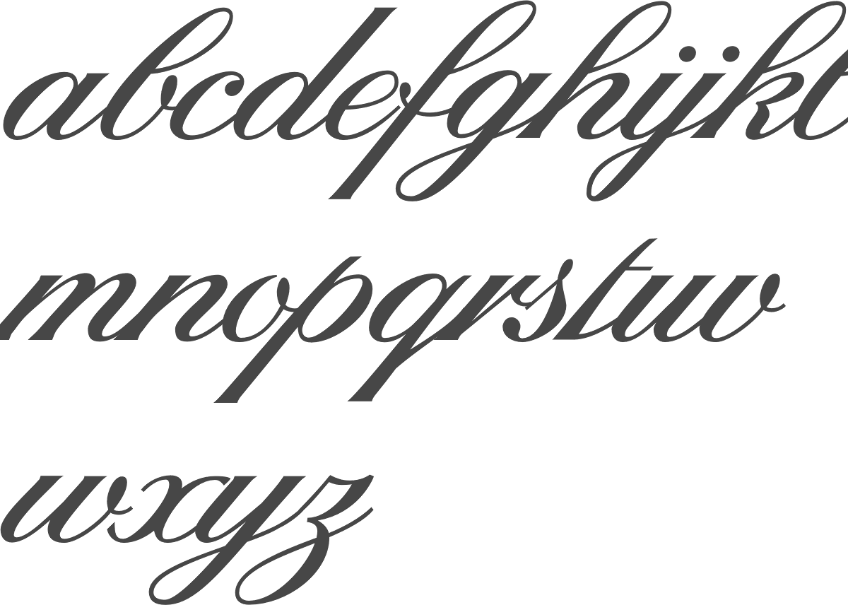 MyFonts Script typefaces from the 1940s