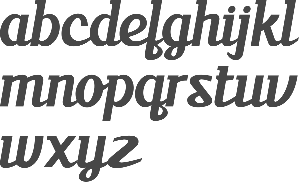 MyFonts Script typefaces from the 1950s