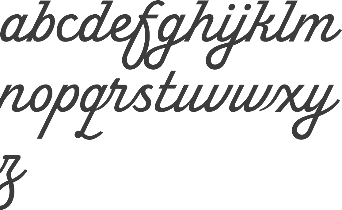 MyFonts Cursive typefaces