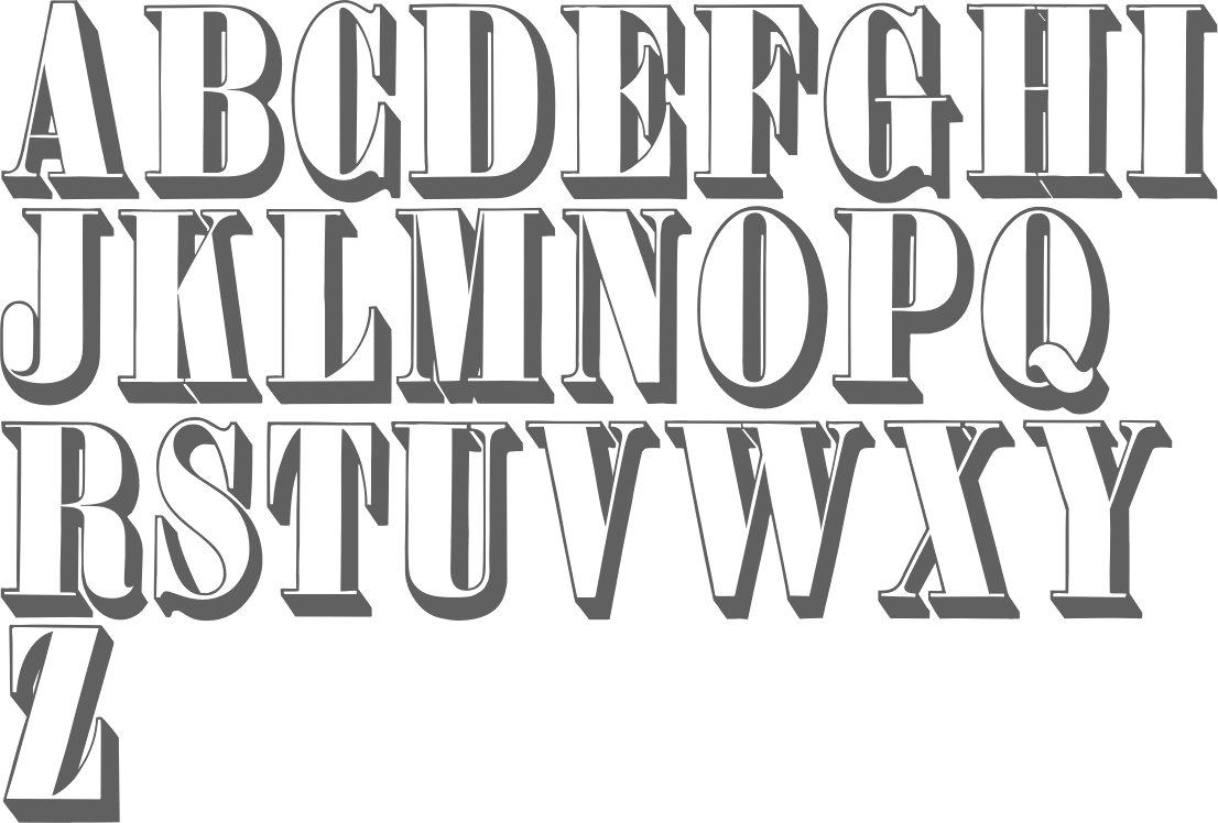 MyFonts Fat face didones