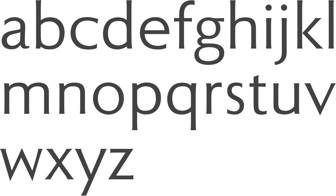 MyFonts Flareserif typefaces