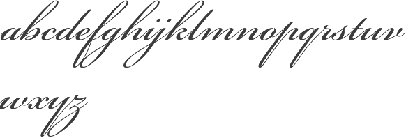 MyFonts Formal script typefaces