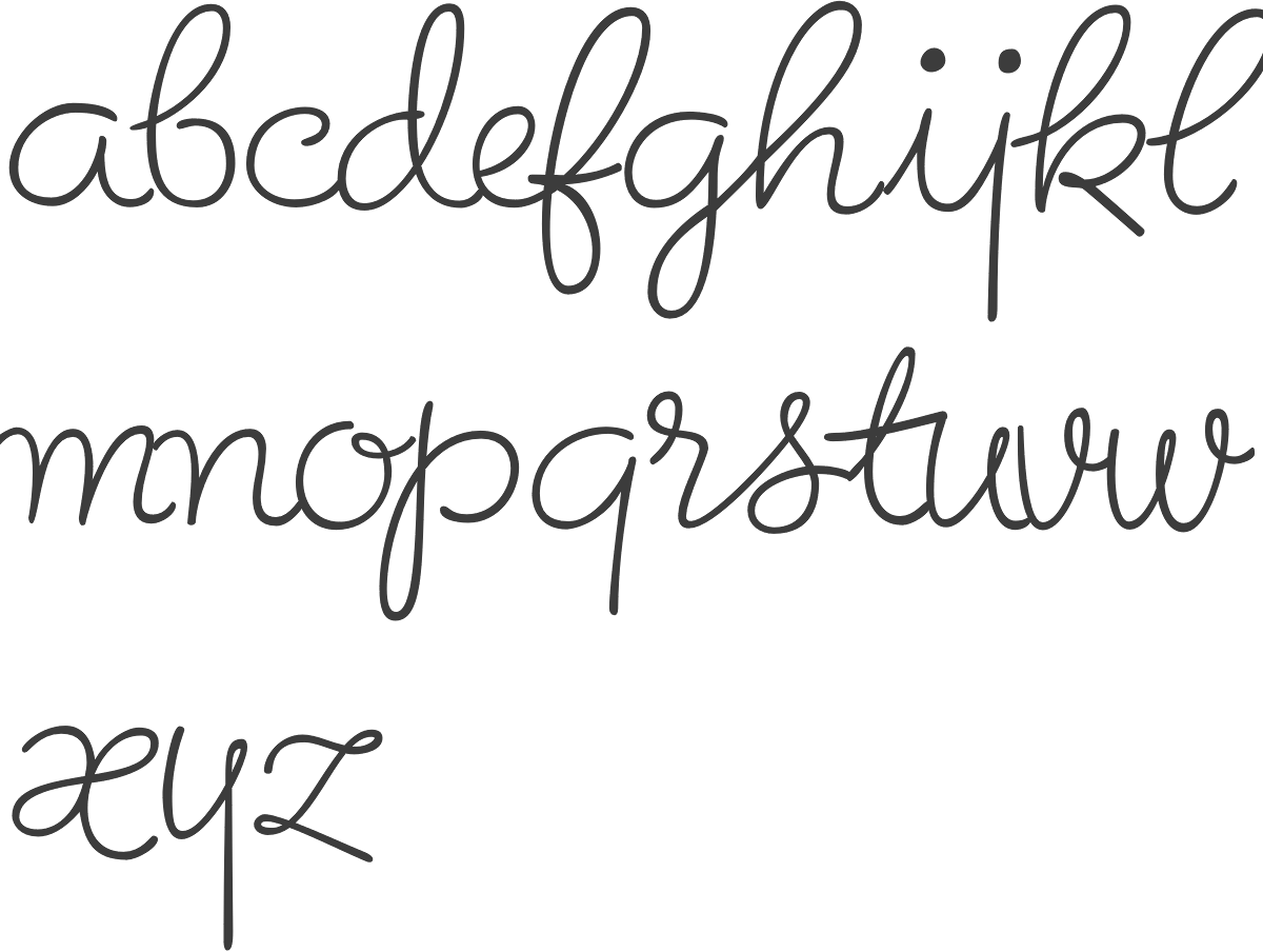Girly Cursive Cute Fonts Free Template PPT Premium Download 2020