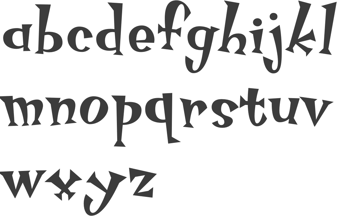 MyFonts Inscribed typefaces