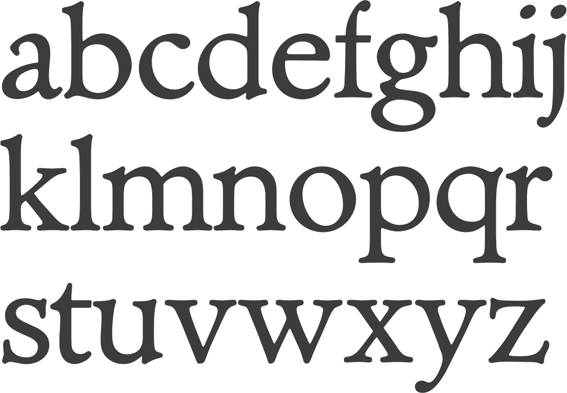 MyFonts Inscribed typefaces