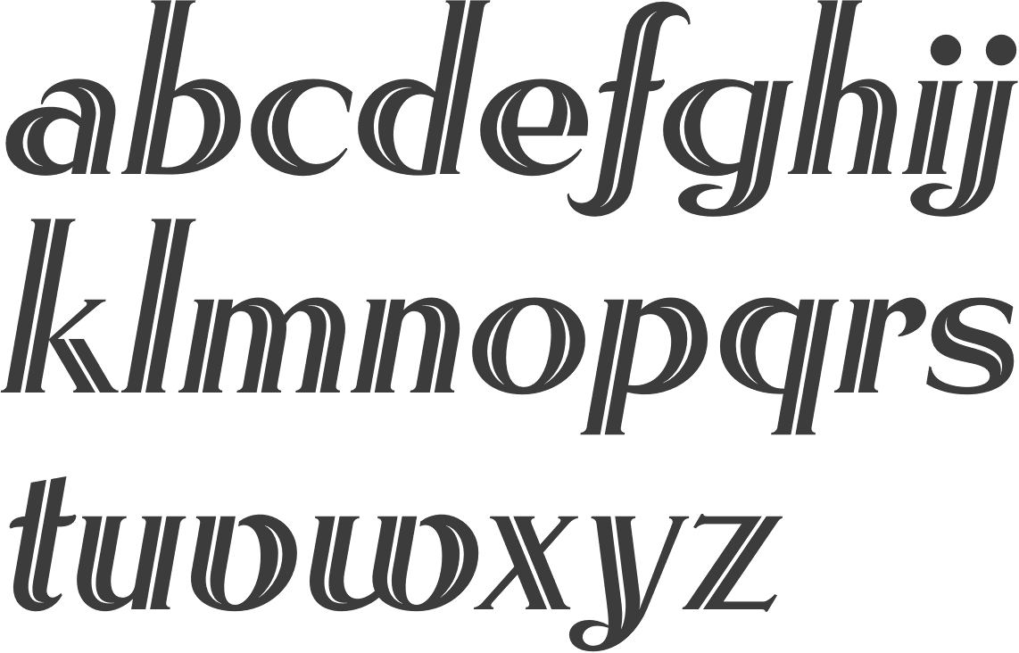 MyFonts Jazzy typefaces