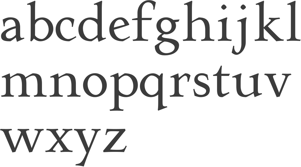 MyFonts Oldstyle typefaces